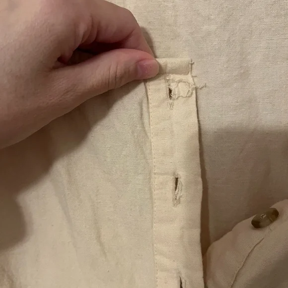 Peach LCW Prairie Dress - Picture 4 of 5